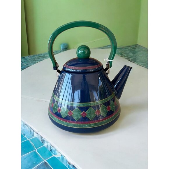 Pfaltzgraff Amalfi Classic Metal Tea Kettle - Picture 3 of 14
